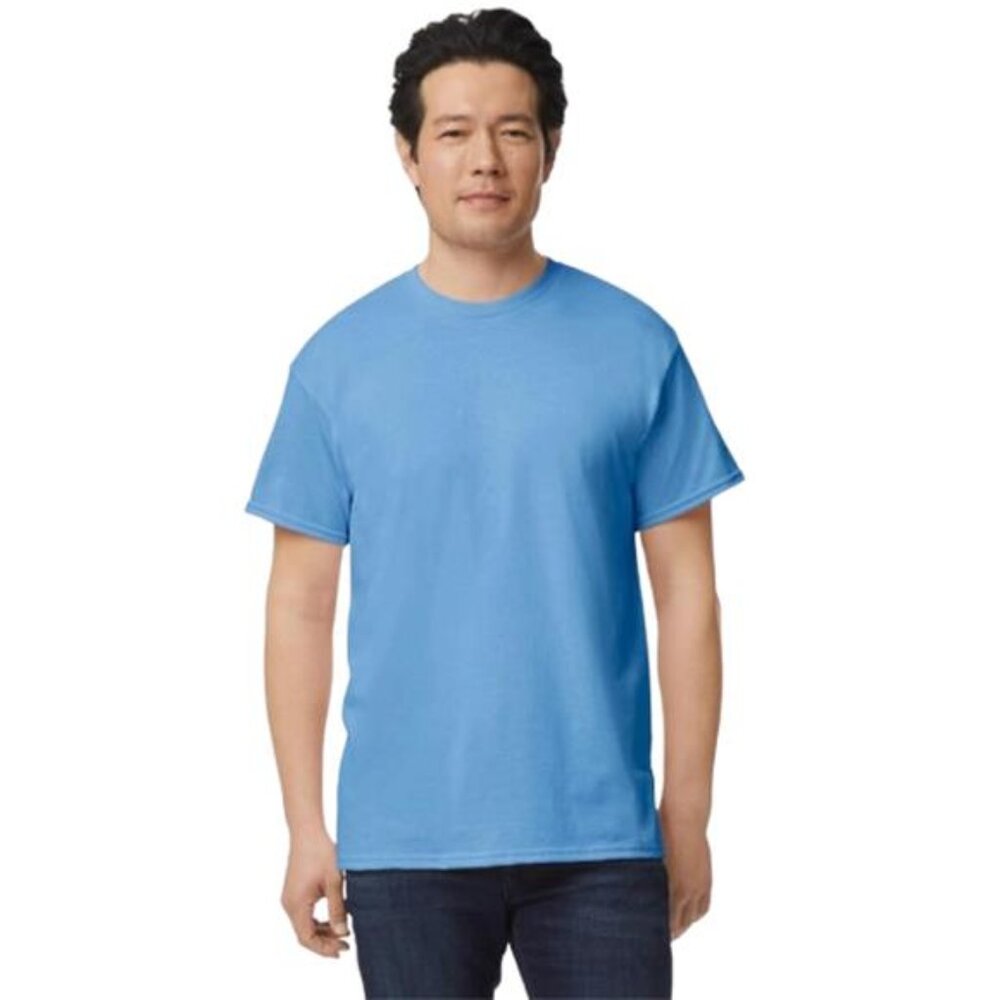 NEW-Carolina Blue Gildan Unisex-Adult Dryblend T-Shirt 2-pack- Men's L